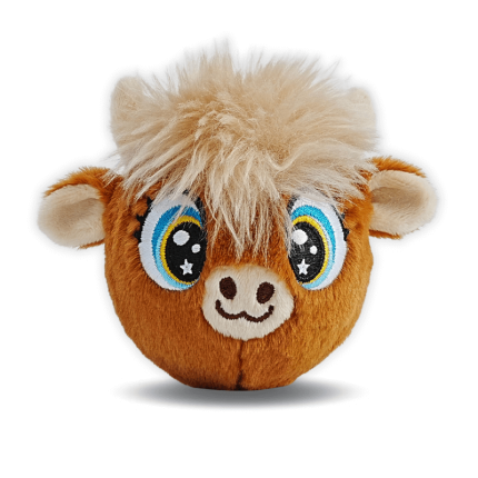 Puszysta piłeczka Hank - Brown Cow / Bouncibles