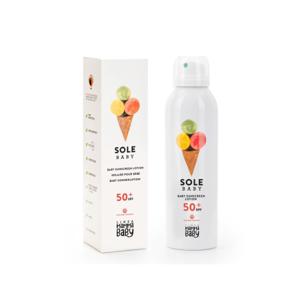 Balsam do opalania dla dzieci i dorosłych SPF 50+, 150 ml / Linea MammaBaby