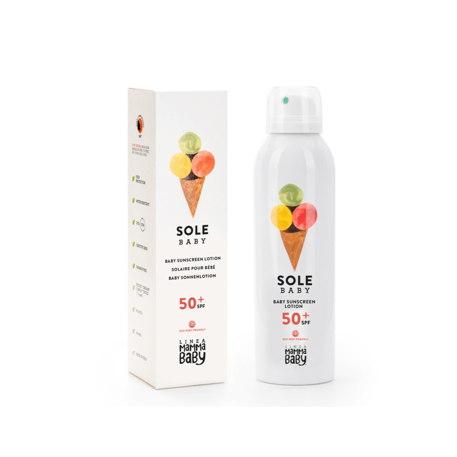 Balsam do opalania dla dzieci i dorosłych SPF 50+, 150 ml / Linea MammaBaby