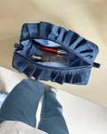 Kosmetyczka falbana - denim / Piapimo