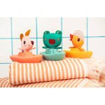 Zabawka do kąpieli łódeczka z przytulanką Kaczorek Gaspard 6m+ / Lilliputiens