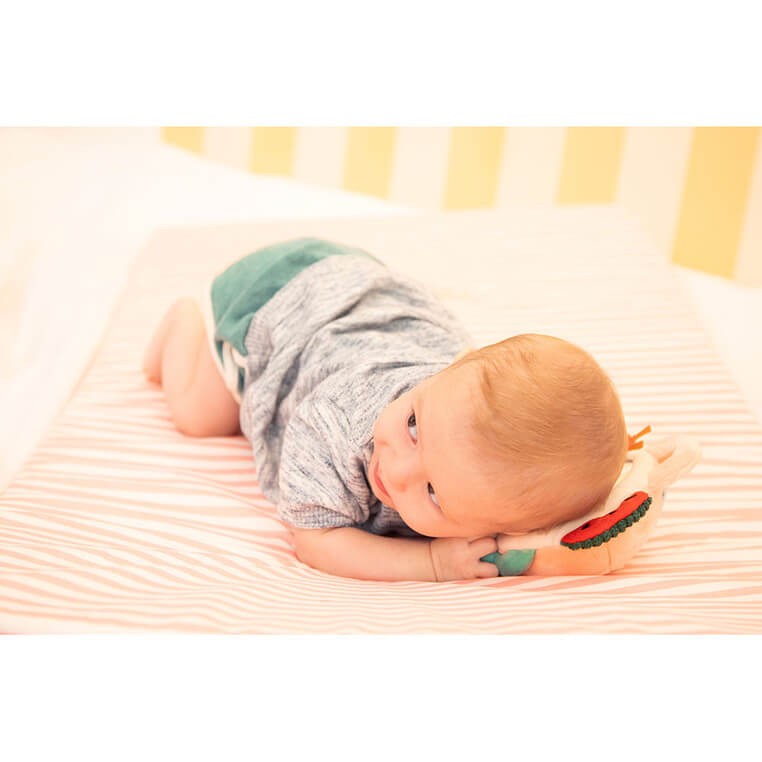 Aktywizujące wielofunkcyjne lusterko sensoryczne z uchwytami Lew Jack 3m+ / Lilliputiens