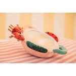 Aktywizujące wielofunkcyjne lusterko sensoryczne z uchwytami Lew Jack 3m+ / Lilliputiens