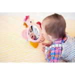 Aktywizujące wielofunkcyjne lusterko sensoryczne z uchwytami Jednorożec Lena 3m+ / Lilliputiens