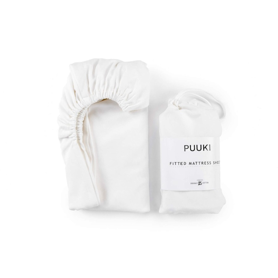 Prześcieradło dziecięce ŚMIETANKA / Puuki