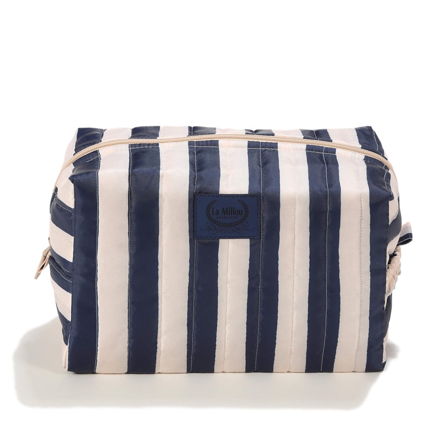 Kosmetyczka Ortalion HYGGE - STRIPES NAVY / La milou