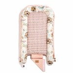 II GATUNEK: Kokon niemowlęcy BEST NEST - PRINCESS, POWDER PINK / La Millou