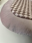 II GATUNEK: Kokon niemowlęcy BEST NEST - PRINCESS, POWDER PINK / La Millou