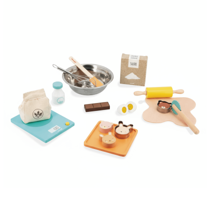 USZKODZONE OPAKOWANIE: Zestaw warsztat cukierniczy 3+ / Janod J06618