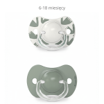 Smoczek fizjologiczny Walk in the park SX Pro - oliwkowy, 2 szt. / Suavinex