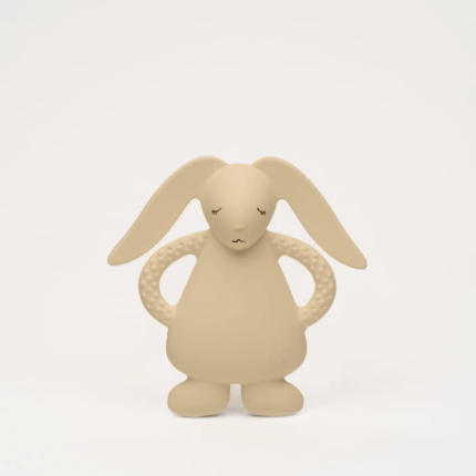 Gryzak z naturalnego kauczuku - króliczek sand / Moonie