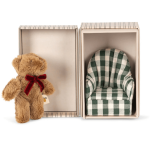 Pluszowy Miś Milo w pudełku - brown / Konges Slojd