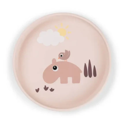 Talerzyk z przyssawką Sitick&Stay Playground Powder / Done by Deer