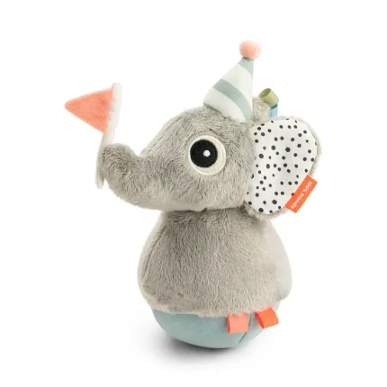 Zabawka aktywizująca Wańka Wstańka Słonik Elphee / Done by Deer