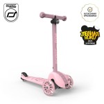 Highwaykick 3S Hulajnoga z systemem sterowania 2w1 i kółkami LED składana 3+ Rose / Scootandride