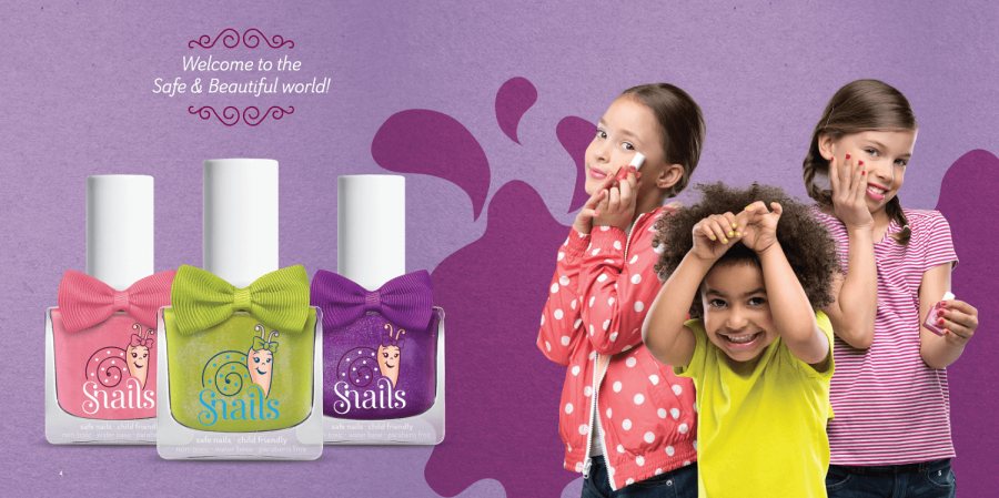 Zestaw 3 lakierów do paznokci dla dzieci Snails Mini - Mermaid, Edycja Specjalna / Snails
