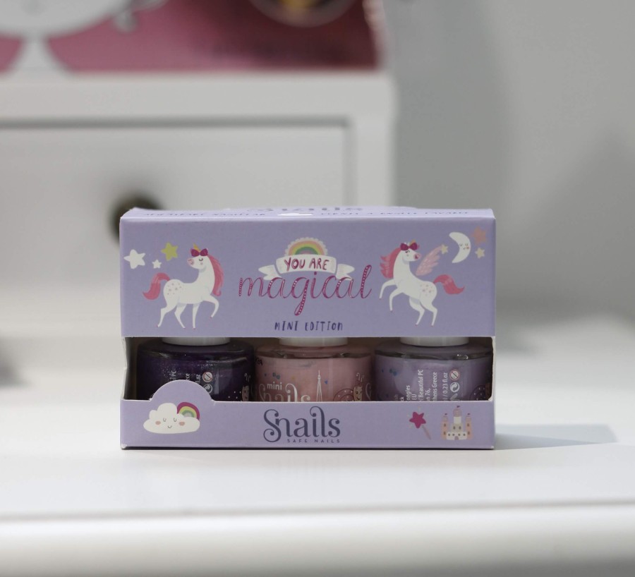 Zestaw 3 lakierów do paznokci dla dzieci Snails Mini - Unicorn, Edycja Specjalna / Snails