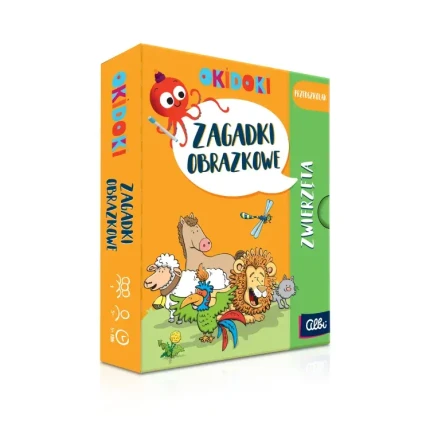 Zagadki obrazkowe. OKIDOKI Zwierzęta 3+ / Albi