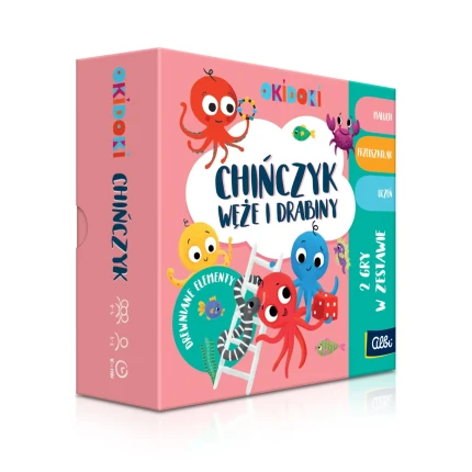 Chińczyk. Węże i drabiny - OKIDOKI / Albi