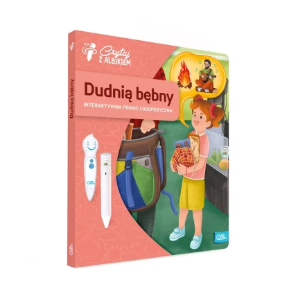 Książka Dudnią bębny. Interaktywna pomoc logopedyczna 3+ / Czytaj z Albikiem