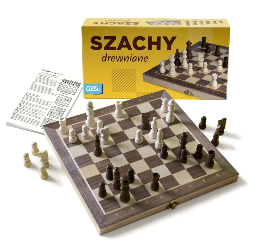 Drewniane szachy / Albi