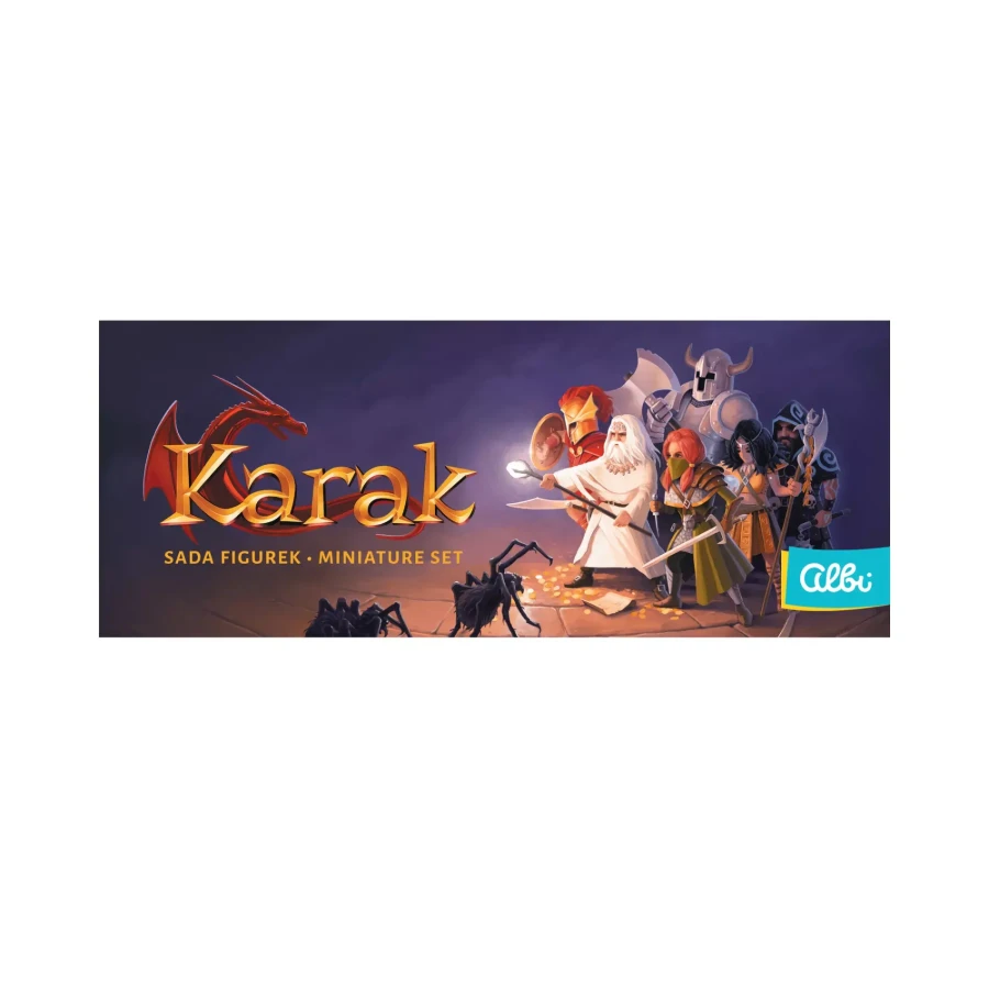 Karak - 6 figurek bohaterów / Albi