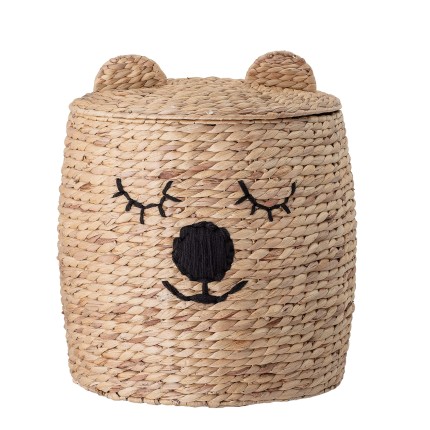 Kosz do przechowywania Dolma - Nature, Water Hyacinth / Bloomingville Mini