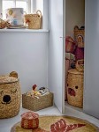 Kosz do przechowywania Dolma - Nature, Water Hyacinth / Bloomingville Mini