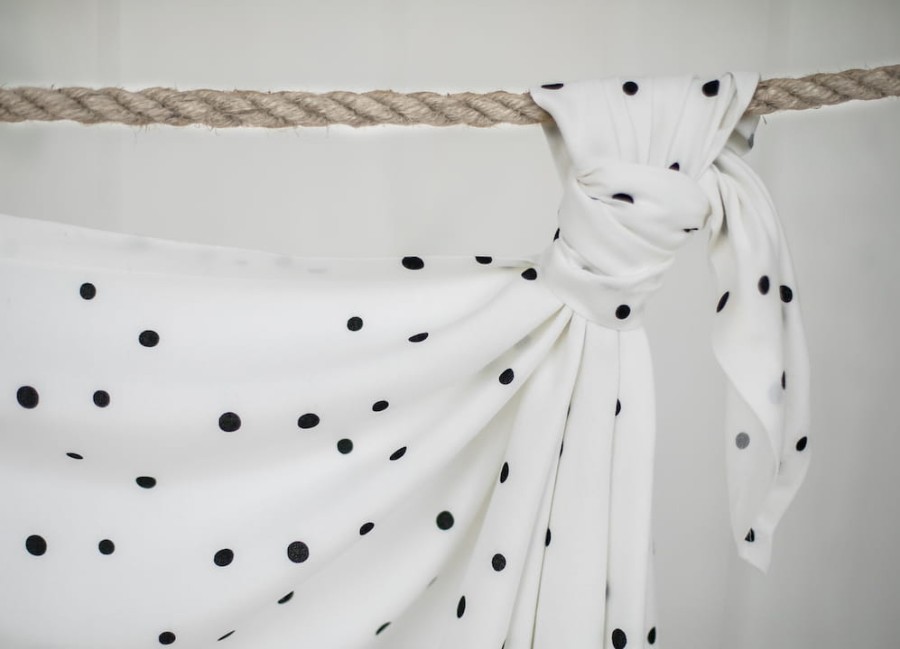 Bambusowy Dots - 3 w 1 chusta, otulacz i kocyk / Sleepee