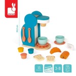 Drewniany zestaw śniadaniowy z ekspresem do kawy / Janod