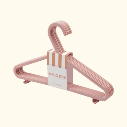 Wieszaki 8szt. - Dusty Pink / Mudme