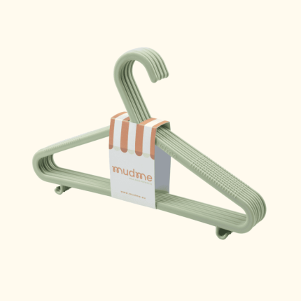Wieszaki 8szt. - Sage / Mudme