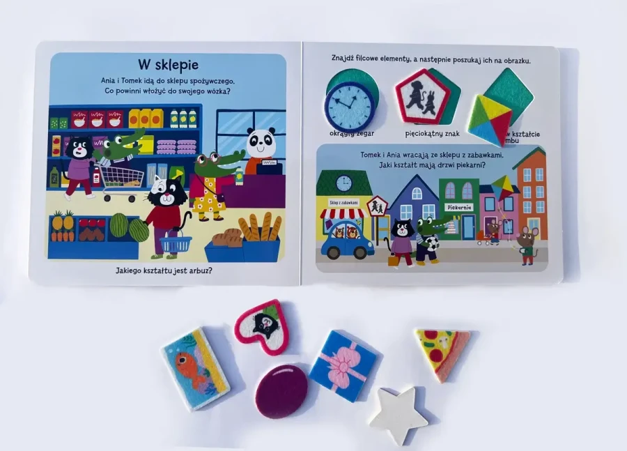 Kształty. Akademia mądrego dziecka. Mój świat / HarperCollins