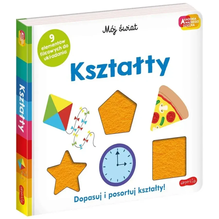 Kształty. Akademia mądrego dziecka. Mój świat / HarperCollins