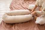 Poduszka ciążowa uniwersalna NEST - latte / Puuki
