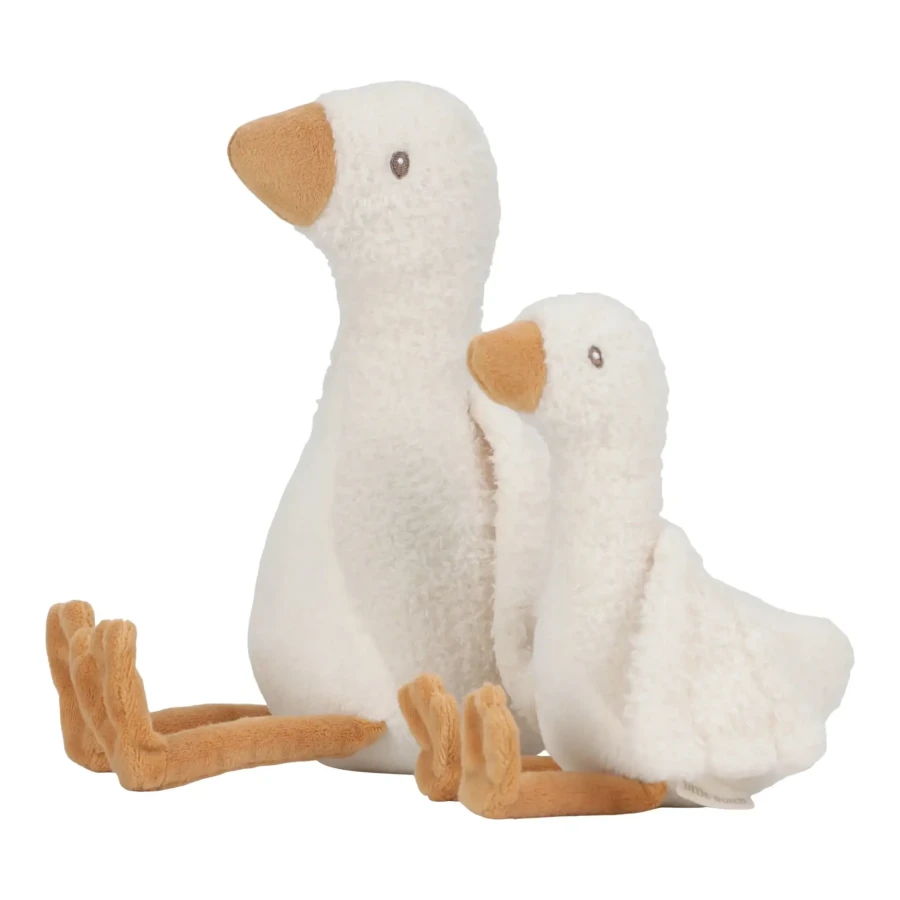 Przytulanka gąska 17 cm Newborn Naturals / Little Dutch