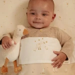 Przytulanka gąska 17 cm Newborn Naturals / Little Dutch