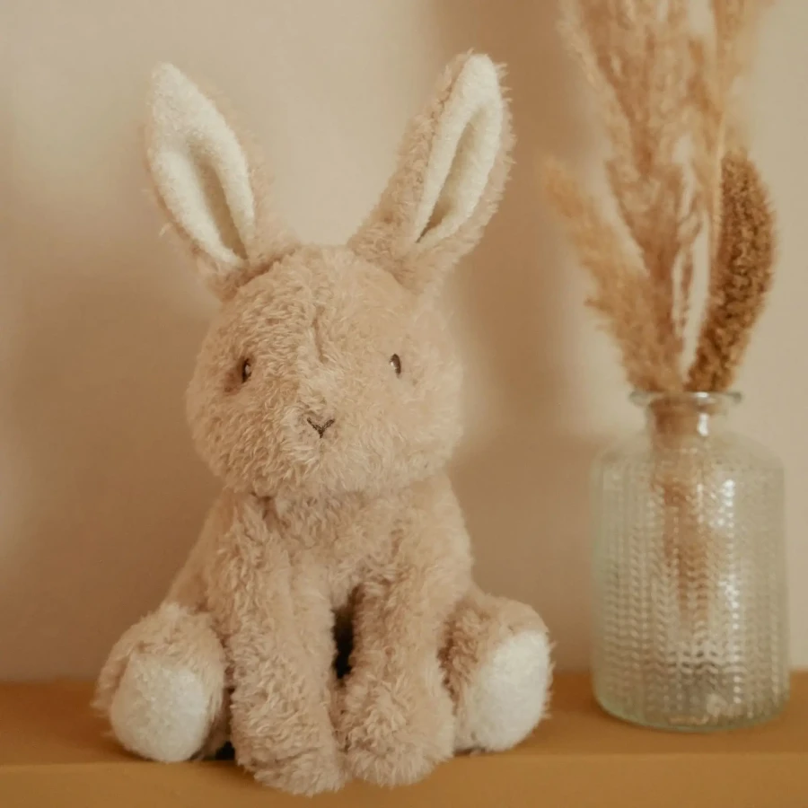 Przytulanka króliczek 15 cm Newborn Naturals / Little Dutch