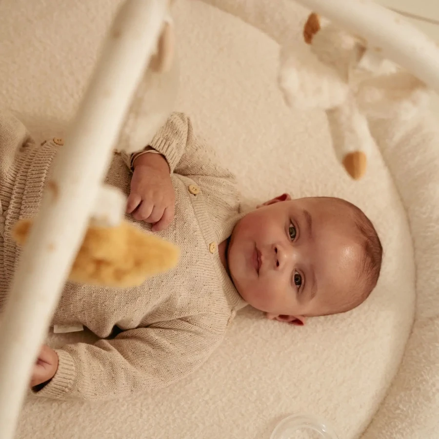 Mata aktywizująca z pałąkiem Newborn Naturals / Little Dutch