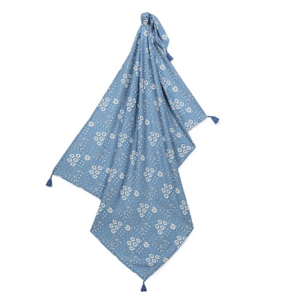 Bambusowy otulacz mgiełka - BANDANA DENIM / La Millou