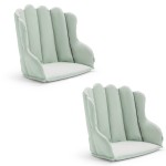 Poduszka do krzesełka do karmienia GRACE - Mineral Green / Elodie Details