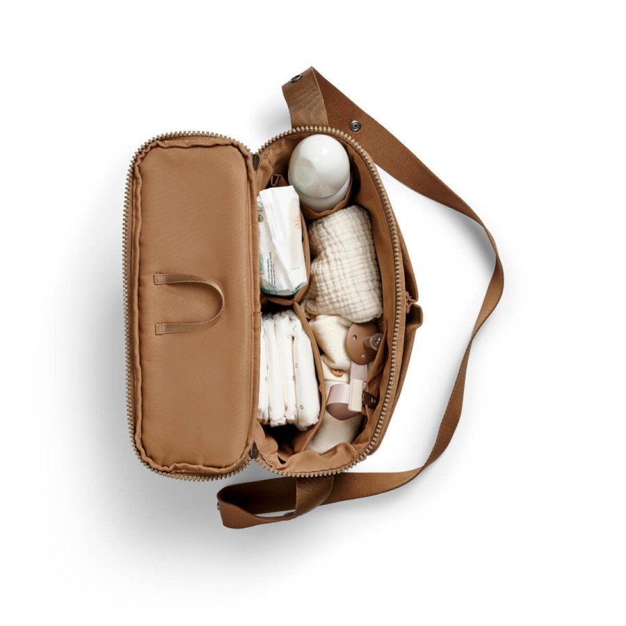 Torba do wózka organizer Half Moon Caramel Brown / Elodie Details