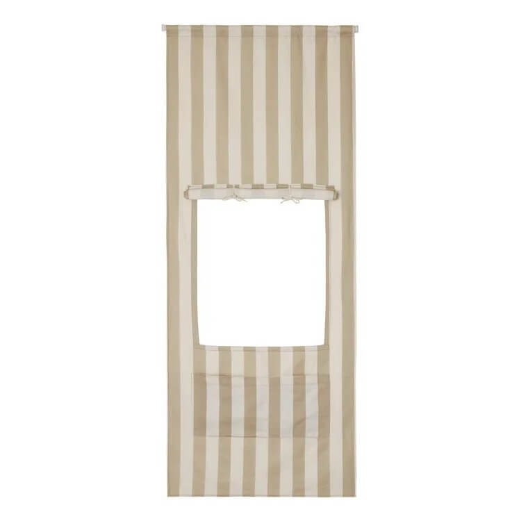 Kotara na drzwi do zabawy w teatrzyk/sklep - Stripe beige / Kid's Concept