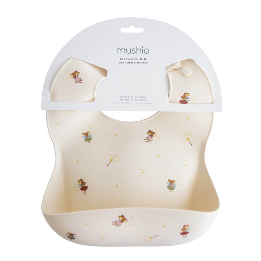 Śliniak silikonowy Fairy Mice / Mushie