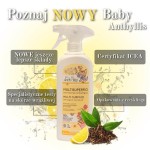 Spray do czyszczenia powierzchni mających kontakt z dzieckiem, z olejkiem z drzewa herbacianego, 500 ml / Baby Anthyllis