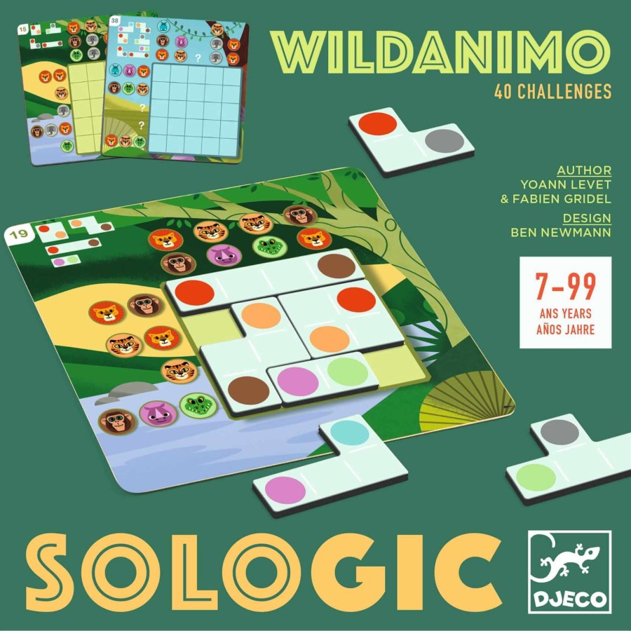 Gra logiczna WILDANIMO 7+ / Djeco