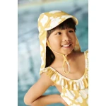 Długi kapelusz letni Cecilia - flower, lemon yellow / Liewood