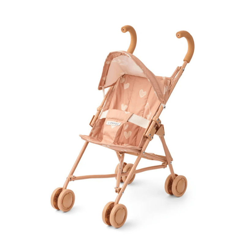 Składany wózek dla lalek Elsie - sweethearts, pale tuscany / Liewood
