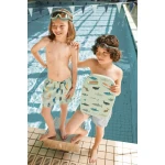 Okularki do pływania Kerem - Peppermint, Garden green / Liewood