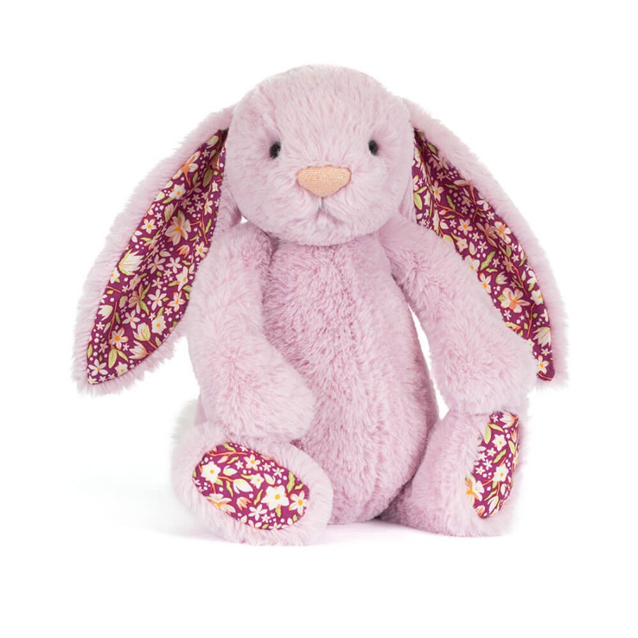  Króliczek LUX Liliowy z kwiecistymi uszami / Jellycat